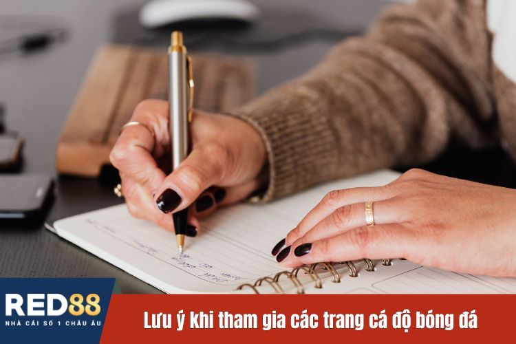 Lưu ý khi tham gia các trang cá độ bóng đá