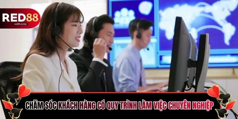 Chăm sóc khách hàng có quy trình làm việc chuyên nghiệp